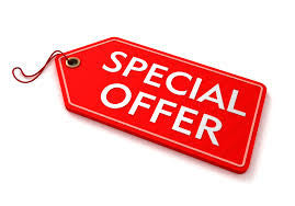 SPECIAL OFFERS - ONLINE ONLY