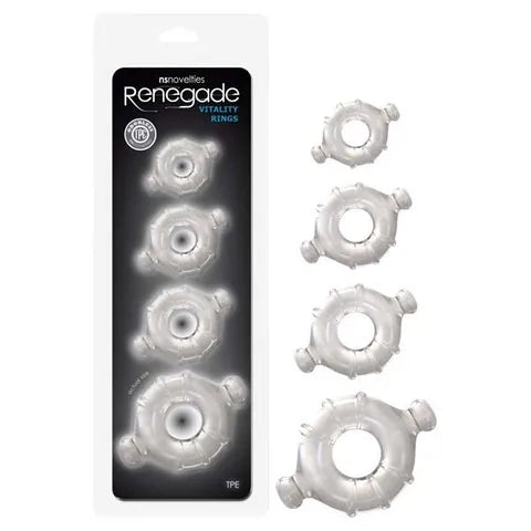 Renegade Vitality Rings - Clear
