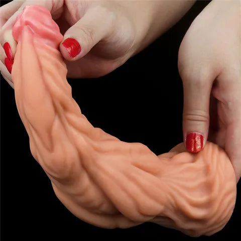 NATURE COCK DUAL LAYERED SILICONE - 9.5''