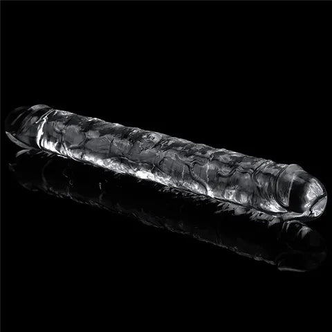 FLAWLESS CLEAR DOUBLE DILDO 12''