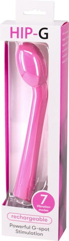 HIP G RECHARGEABLE POWERFUL G-SPOT VIBRATOR PINK