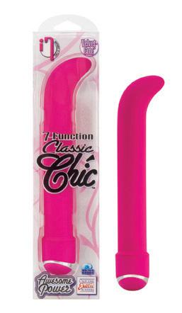 Classic Chic 7 Function G 6.25" Vibrator  - Pink