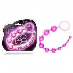 Basically Yours Basic Anal Beads - Pink - 12.75"