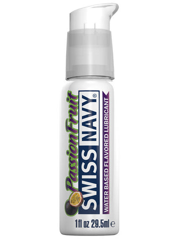 SWISS NAVY PASSION FRUIT FLAVOURED WATERBASED LUBRICANT 1OZ/29.5ML