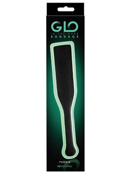 Glo Bondage Paddle - Green
