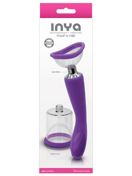 INYA Pump and Vibe Purple Rechargeable