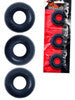 OXBALLS RINGER COCKRING 3-PACK PLUS-SILICONE SPECIAL EDITION NIGHT