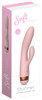 SOFT BY PLAYFUL STUNNER RECHARGEABLE RABBIT VIBRATOR PINK 7.5 INCHES