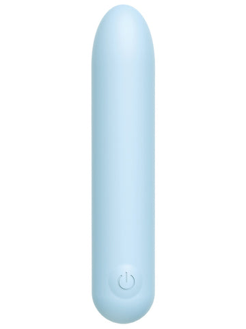 SOFT BY PLAYFUL GIGI - FULL SILICONE RECHARGEABLE BULLET BLUE 3.5 INCHES