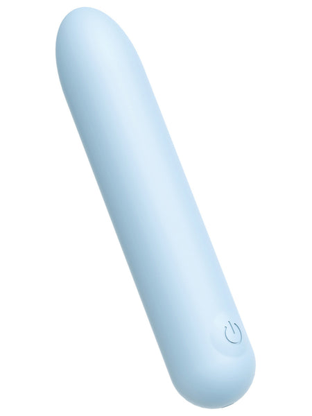 SOFT BY PLAYFUL GIGI - FULL SILICONE RECHARGEABLE BULLET BLUE 3.5 INCHES