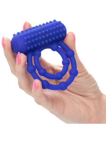 SILICONE RECHARGEABLE 10 BEAD MAXIMUS RING