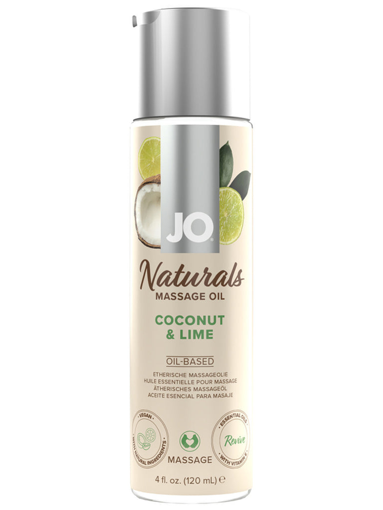JO NATURALS - COCONUT AND LIME MASSAGE 120MLS