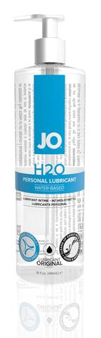Jo H20 Original Water Based Lubricant 16oz/480ml