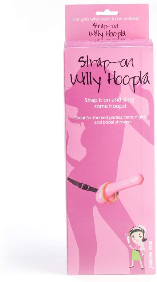 Miss Naughty Strap On Willy Hoopla Game, Pink/Multicolored