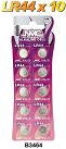 NMC LR44 Button Cell Batteries 10 Pack