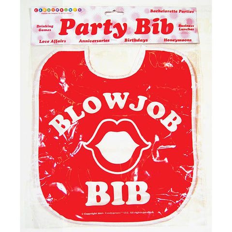 Blow Job Bib - Protects The Wearer Against Spills & Overflows.