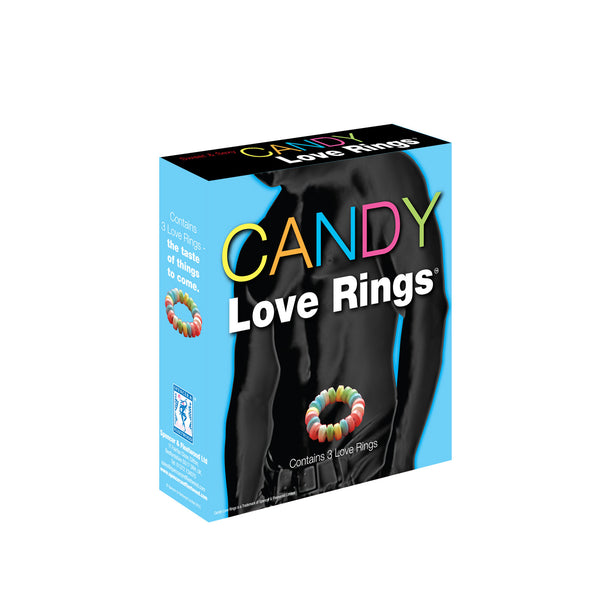 CANDY LOVE RINGS SWEET & SEXY PACK OF 3 PENIS RINGS