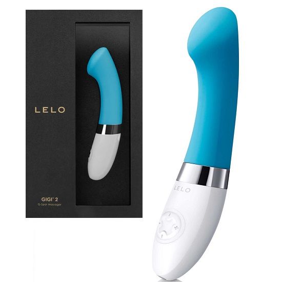 Lelo Gigi 2 Turquoise Blue G-Spot Vibrator