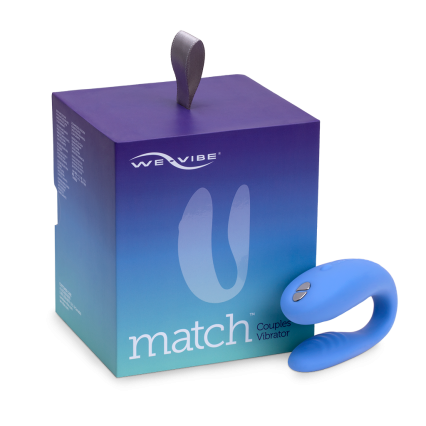 WE-VIBE MATCH REMOTE CONTROL COUPLES VIBRATOR THAT'S WORN DURING SEX