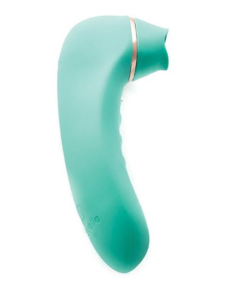 NU SENSUELLE TRINITII ELECTRIC BLUE 3 TOYS IN ONE SUCKING FLICKERING VIBRATING