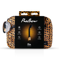Panthra Nila G-Spot Rechargeable Vibrator in Leopard Print Bag