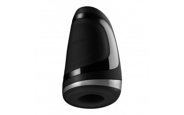 Satisfyer Men Heat With Vibration Black USB Rechargeable Masturbator