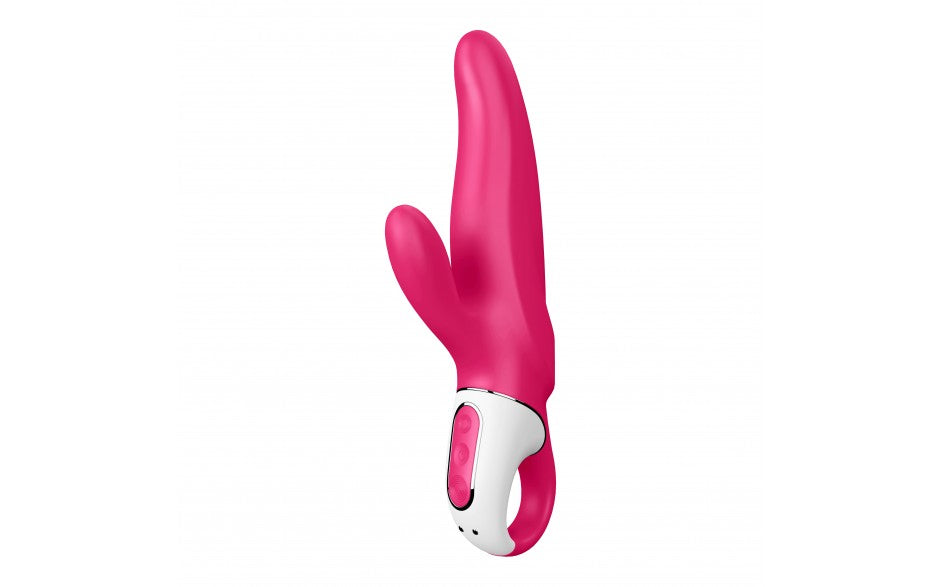 Satisfyer Vibes - Mister Rabbit - Pink 22cm USB Rechargeable Vibrator