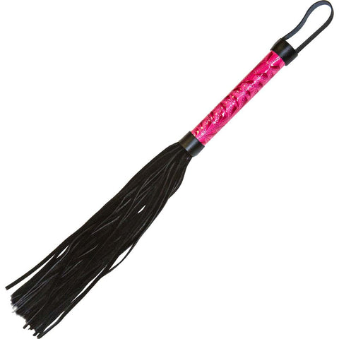 Sinful Fetish Whip - Pink A Sexy Flogger for Frisky Fun