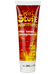Wet Stuff Warming Water Based Lubricant 100g Tube