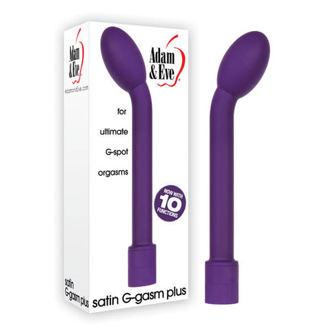 Adam & Eve Satin G-Gasm Plus Purple 17.8 cm (7’’) Vibrator