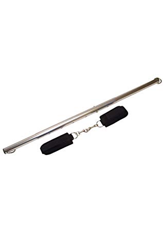 Sportsheets Spreader Bar and Cuffs Set Expands From 29” to 37” (74 cm to 94 cm)