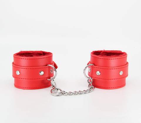 Berlin Baby Handcuffs Red - Lined
