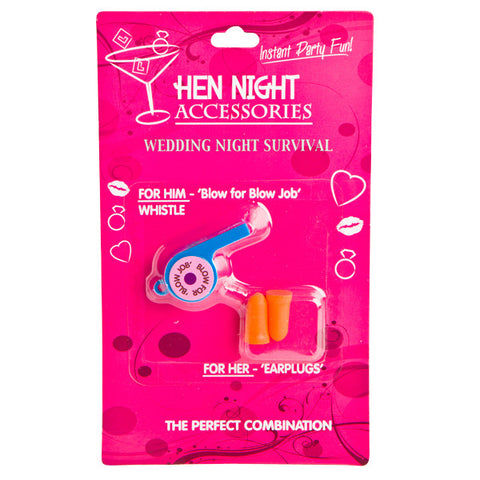 Hens Night Blow for a Blow Job Accessory Kit