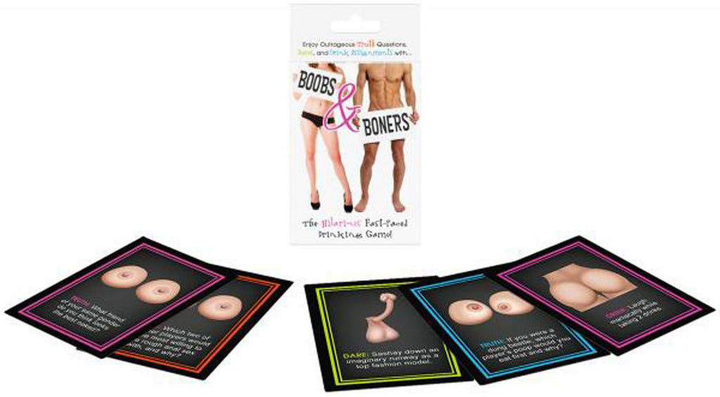 Boobs and Boners Game The Hilarious Fast Paced Raunchy Drinking Game