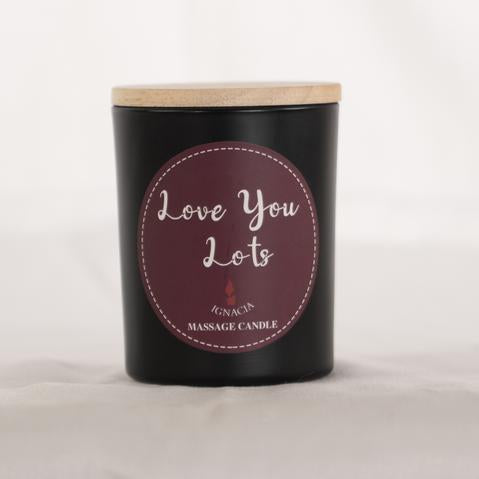 Ignacia Massage Candle - Love You Lots - Bunch of Spring Flowers With White Tea and Ginger