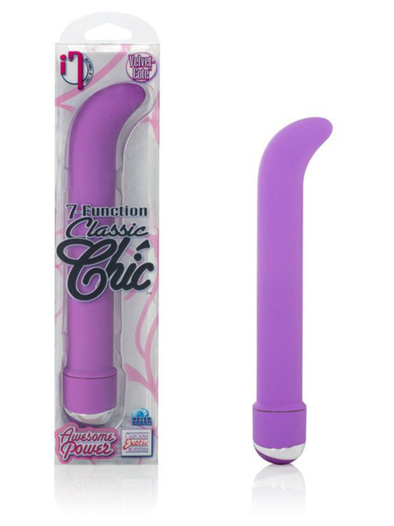 Classic Chic 7 Function G 6.25" Vibrator Purple