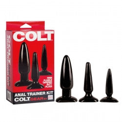 Colt Anal Trainer Butt Plug Kit Black
