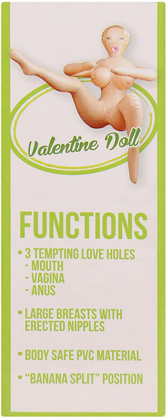 Valentine Kelly Carmell Inflatable Love Doll