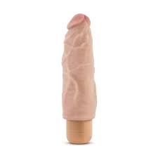 DR SKIN COCK VIBE 9- 7 INCH VIBRATING COCK BEIGE