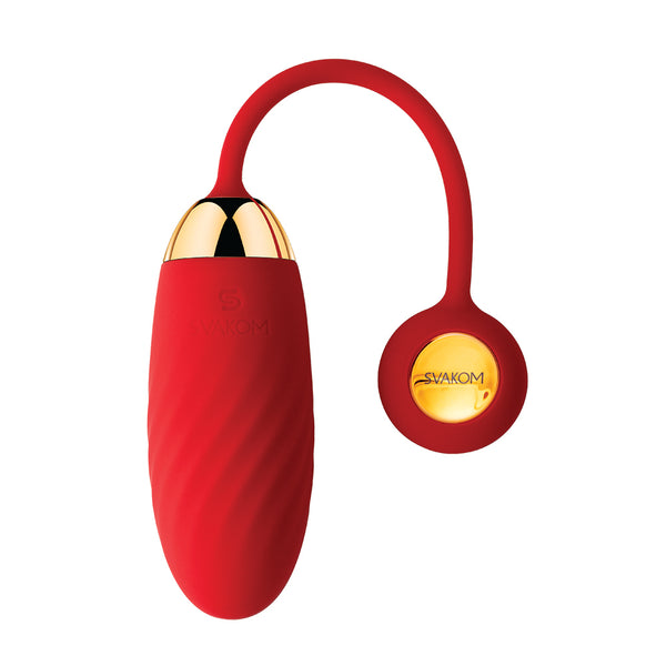 Svakom Ella Neo Connextion Series App Controlled Wearable Egg - Red