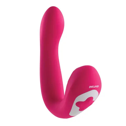 EVOLVED BUCK WILD COME HITHER MOTION VIBRATOR - PINK