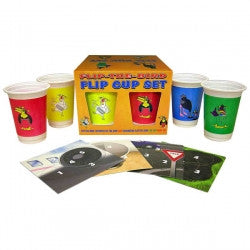 Flip-The-Bird Flip Cup Set