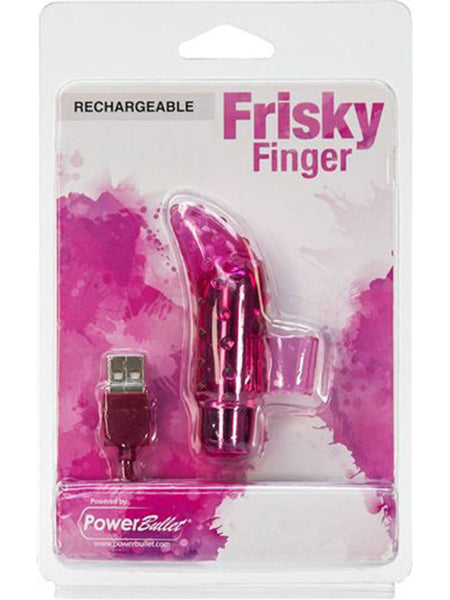 Rechargeable Frisky Finger Pink