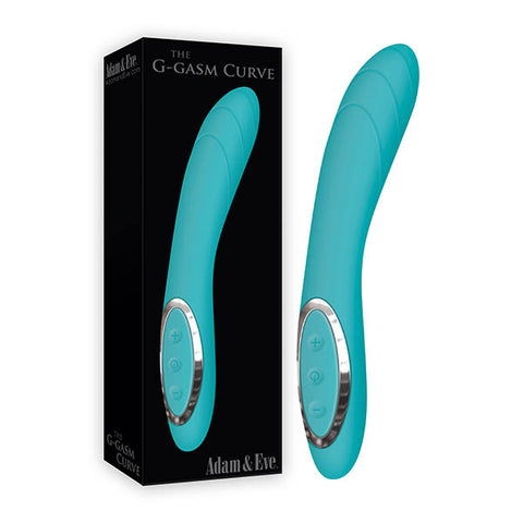 Adam & Eve The G-Gasm Curve Aqua Waterproof USB Rechargeable Vibrator 21 cm (8.25’’)