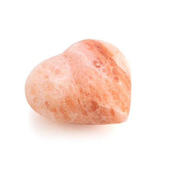 Gemstone Himalayan Salt Massage Heart