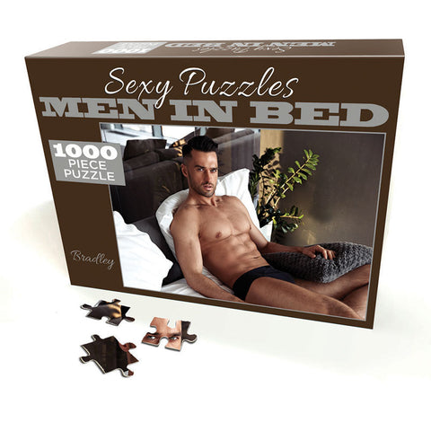 Sexy Jigsaw Puzzle - Men In Bed - Bradley