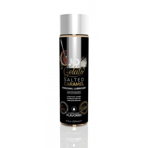 Jo Gelato Salted Caramel Personal Water Based Lubricant 120ml - Arouse the Senses & Indulge Your Most Sensual Cravings - Become The Dessert