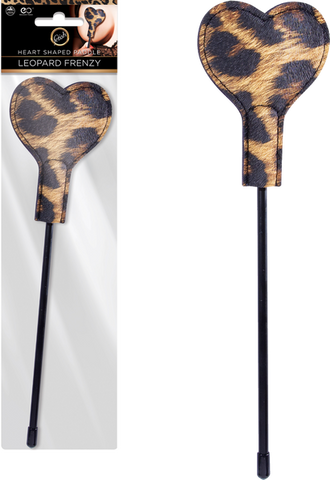 Leopard Frenzy - Heart Shaped Paddle