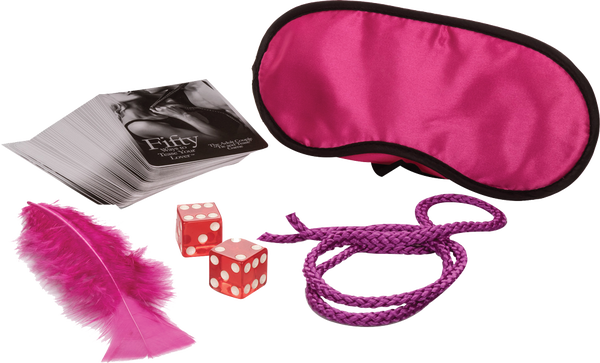 Fifty Ways To Tease Your Lover - Couples Kit - Beginners Bondage "Tie and Tease" Game