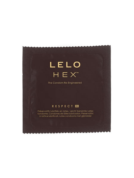Lelo HEX Condoms Respect XL 3 Pack